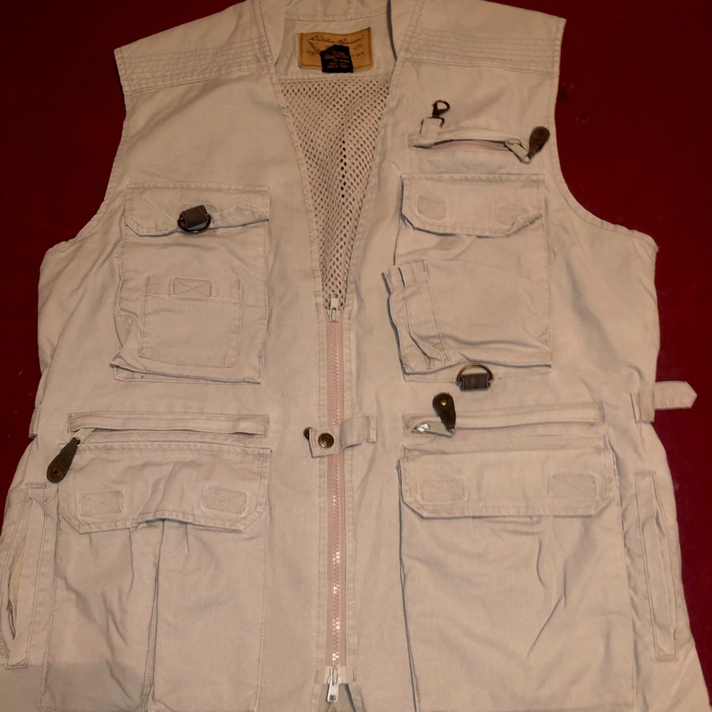 Vintage Eddie Bauer fishing vest